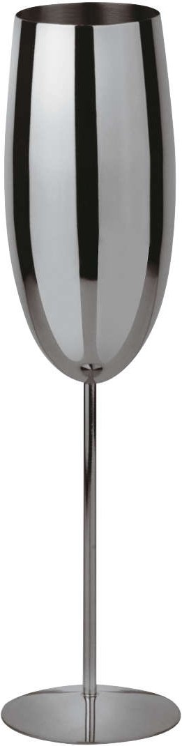 Sambonet Paderno Bar Utensils - Edelstahl / PVD Schwarz Champagnerkelch h: 25,5 cm / 270 ml