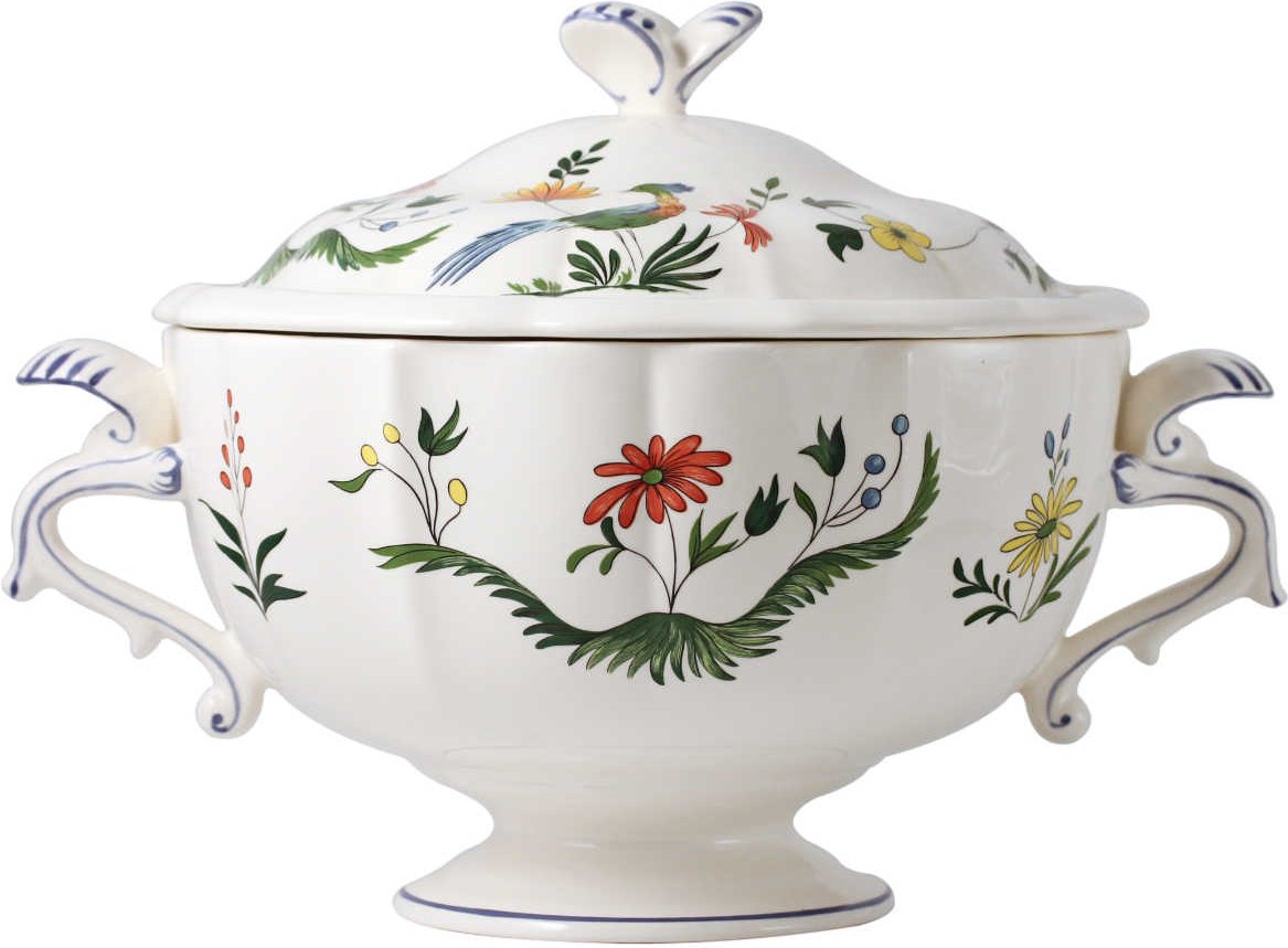 Gien 'Oiseaux Paradis' Terrine 3,0 L