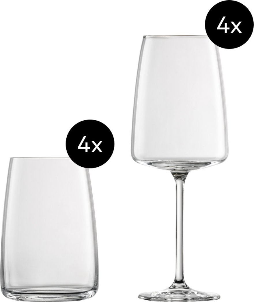 Zwiesel Glas Vivid Senses Limited Edition Set 8-tlg.