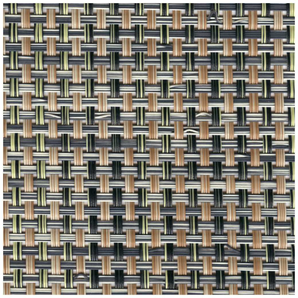 Sambonet Linea Q Tischsets Tischset 1 tlg. hell strukturiert 42x33 cm