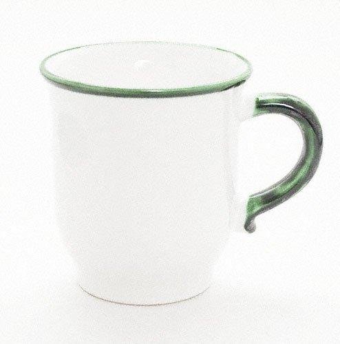 Gmundner Keramik Grüner Rand Schoko Obertasse 0,3 l