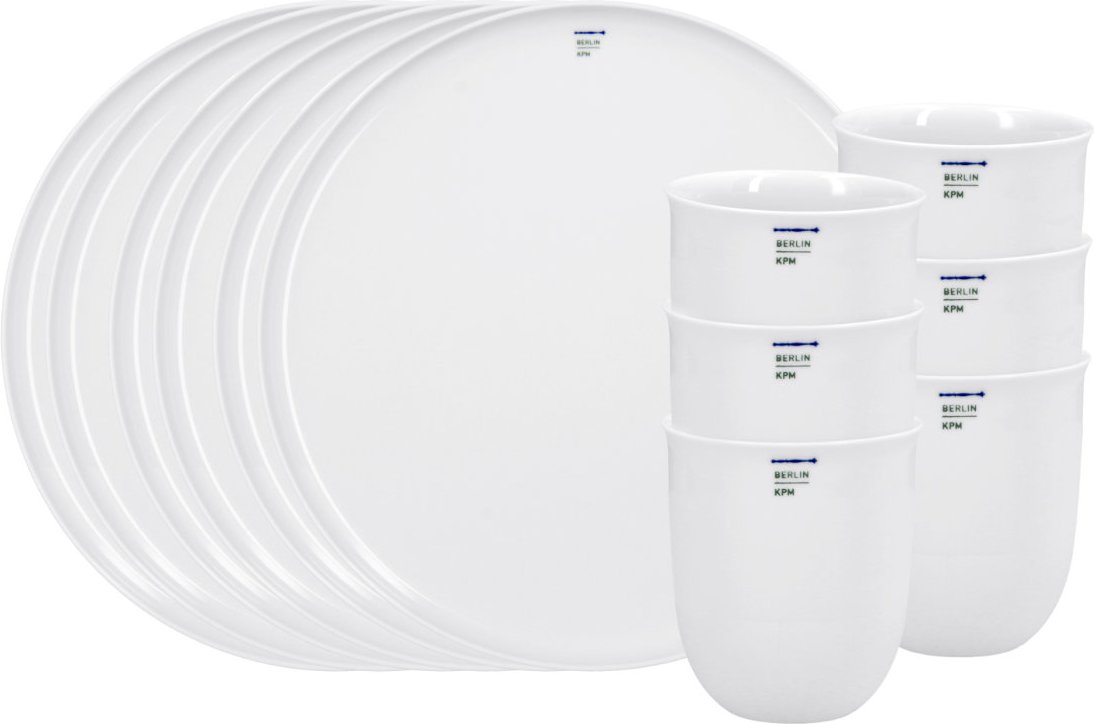 KPM LAB Weiß Frühstücks-Set 12-tlg.