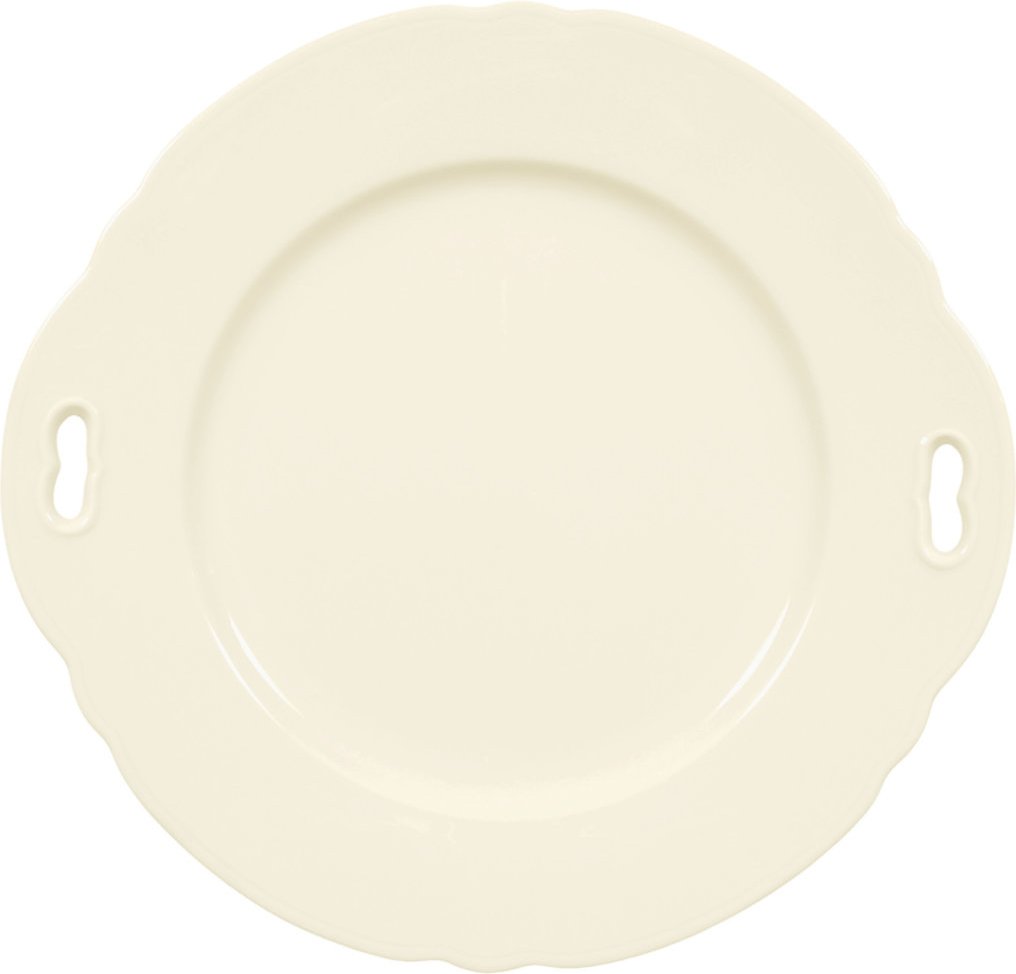 Seltmann Weiden Marie-Luise Elfenbein Kuchenplatte mit Griff