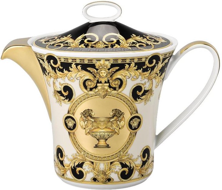 Rosenthal Versace Prestige Gala Teekanne 6 Personen 1,30 L