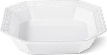 KPM Kurland Weiß Salatschale eckig flach groß 27 cm