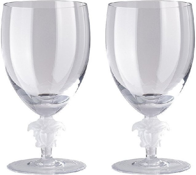 Rosenthal Versace Medusa Lumiere Wasser Glas Set 2-tlg. 0,47 L