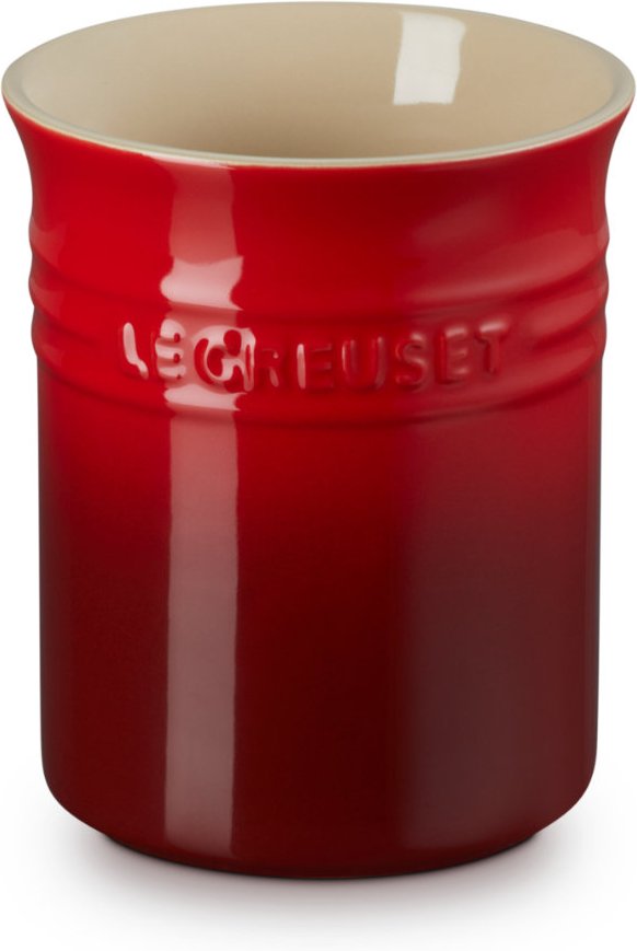 Le Creuset Poterie Aufbewahren Topf für Kochkellen Kirschrot 15 cm