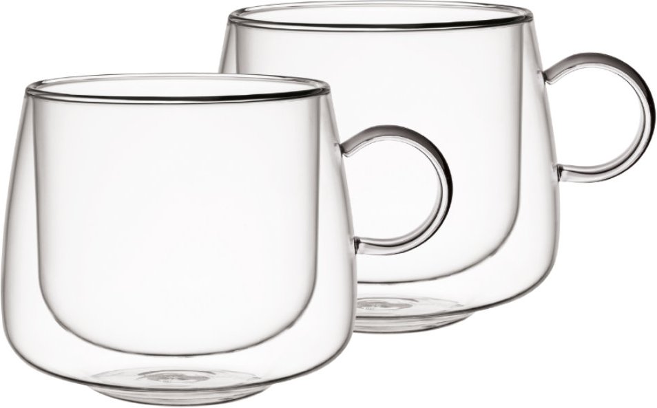 Artesano Hot & Cold Beverages Cappuccino-Glas Set 2-tlg. 0,25 L