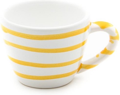 Gmundner Keramik Gelbgeflammt Mokka-/Espresso-Obertasse Gourmet 0,06 L / h: 5,1 cm