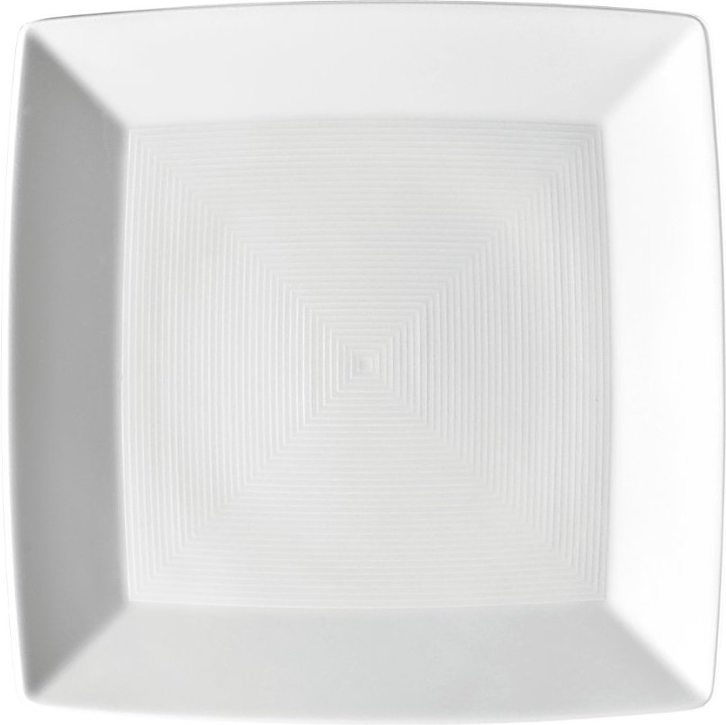 Thomas Loft Weiß / Trend Asia Weiß Platte / Teller eckig 22 cm