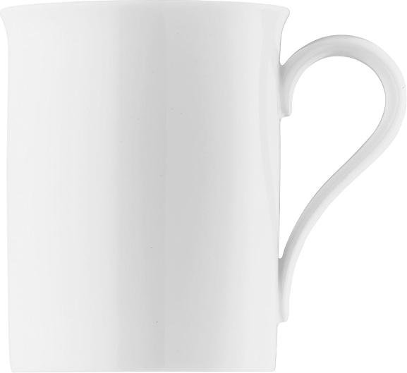 Hutschenreuther Maria Theresia Weiß Becher mit Henkel 0,30 L