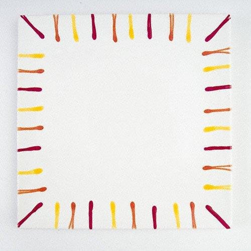 Gmundner Keramik Landlust Platzteller eckig quadratisch 31 cm