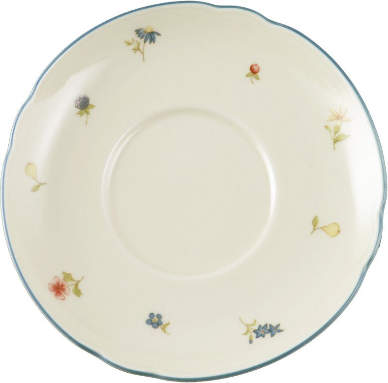 Seltmann Weiden Marie-Luise Streublume Frühstücks Untertasse 16 cm