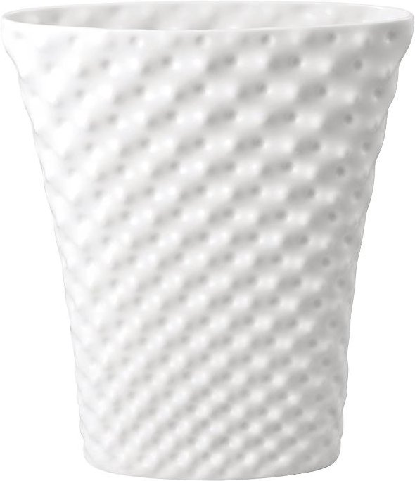 Rosenthal studio-line Vibrations Vase oval weiß glasiert 32 cm