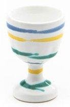 Gmundner Keramik Buntgeflammt Eierbecher glatt d: 4,9 cm / h: 7,5 cm