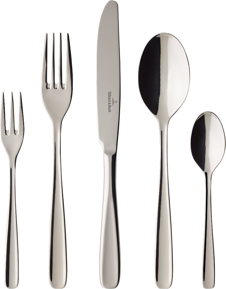 Villeroy & Boch Besteck Liam Edelstahl Tafelbesteck Set 30-tlg.