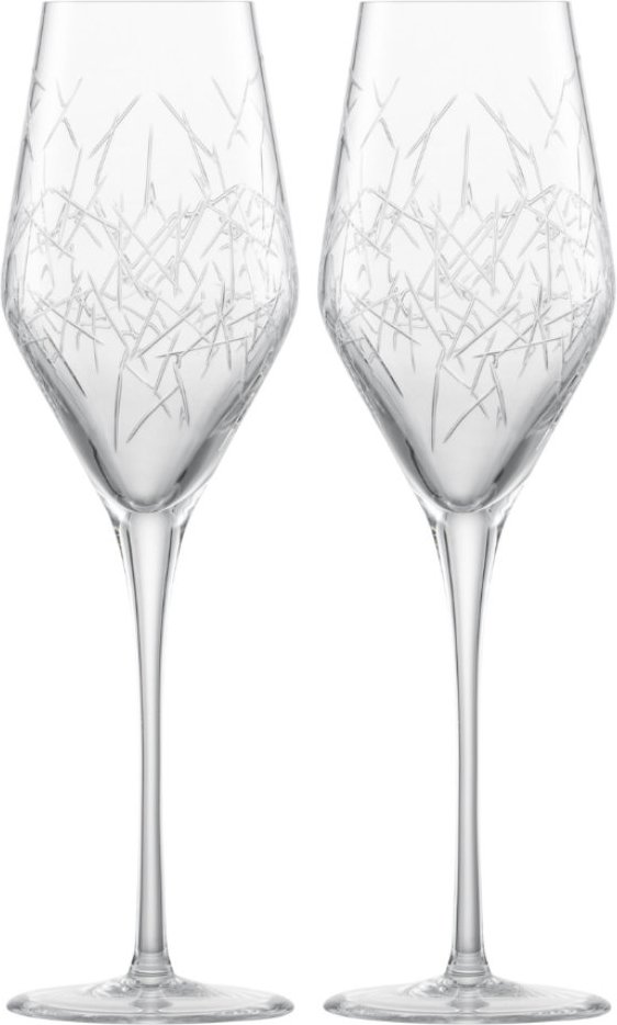 Zwiesel Glas Bar Premium No. 3 by Charles Schumann Champagnerglas mit Moussierpunkt Set 2-tlg. 0,25 L