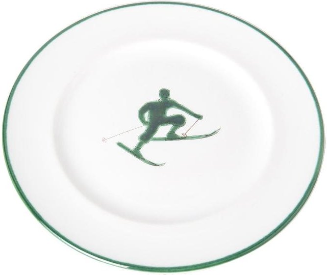 Gmundner Keramik Toni Grün Dessertteller Gourmet 22 cm