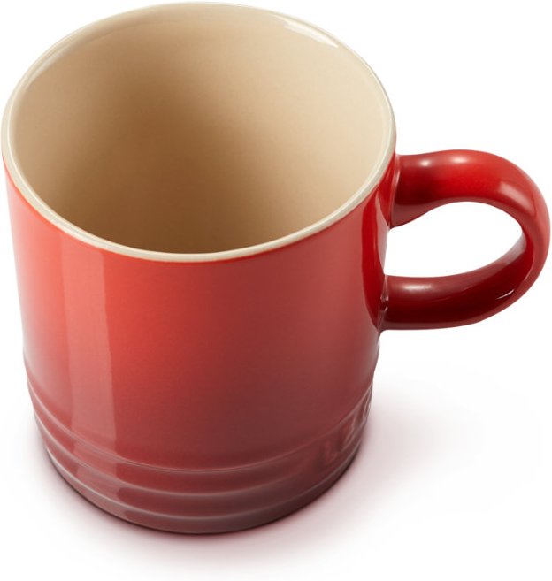 Le Creuset Poterie Geschirr Espressotasse Kirschrot 0,10 L