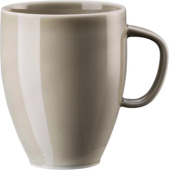 Thumbnail - Rosenthal Junto Pearl Grey - Porzellan Becher mit Henkel 0,38 L