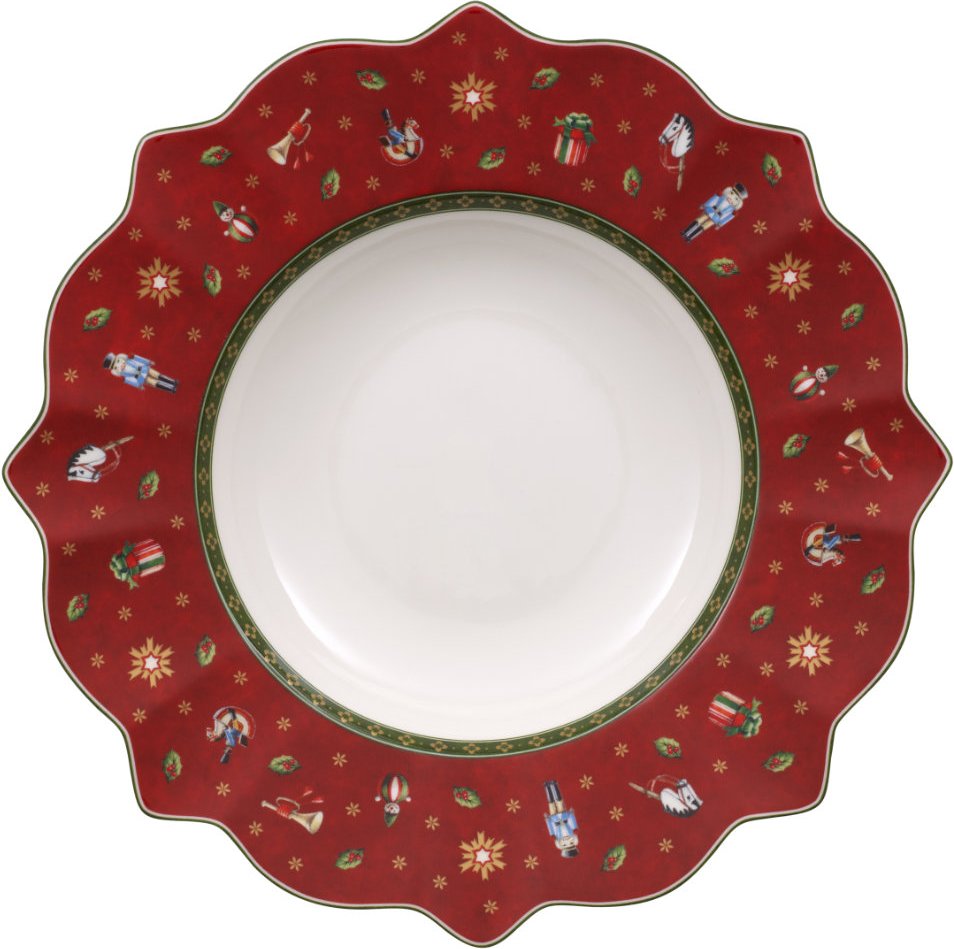 Villeroy & Boch Toy's Delight Suppenteller Rot 26 cm