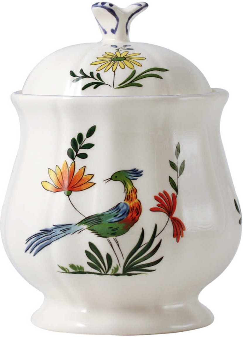 Gien 'Oiseaux Paradis' Zuckerdose 0,35 l