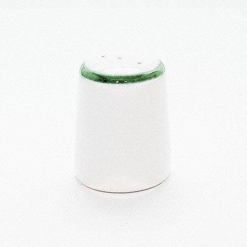 Gmundner Keramik Grüner Rand Pfefferstreuer glatt h: 5 cm