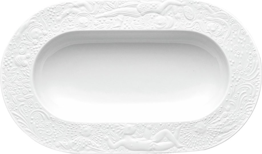 Rosenthal studio-line Zauberflöte Weiß Beilagenplatte 24,5 cm