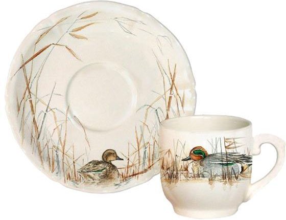 Gien 'Sologne' Mokka-/Espresso-Untertasse 14 cm