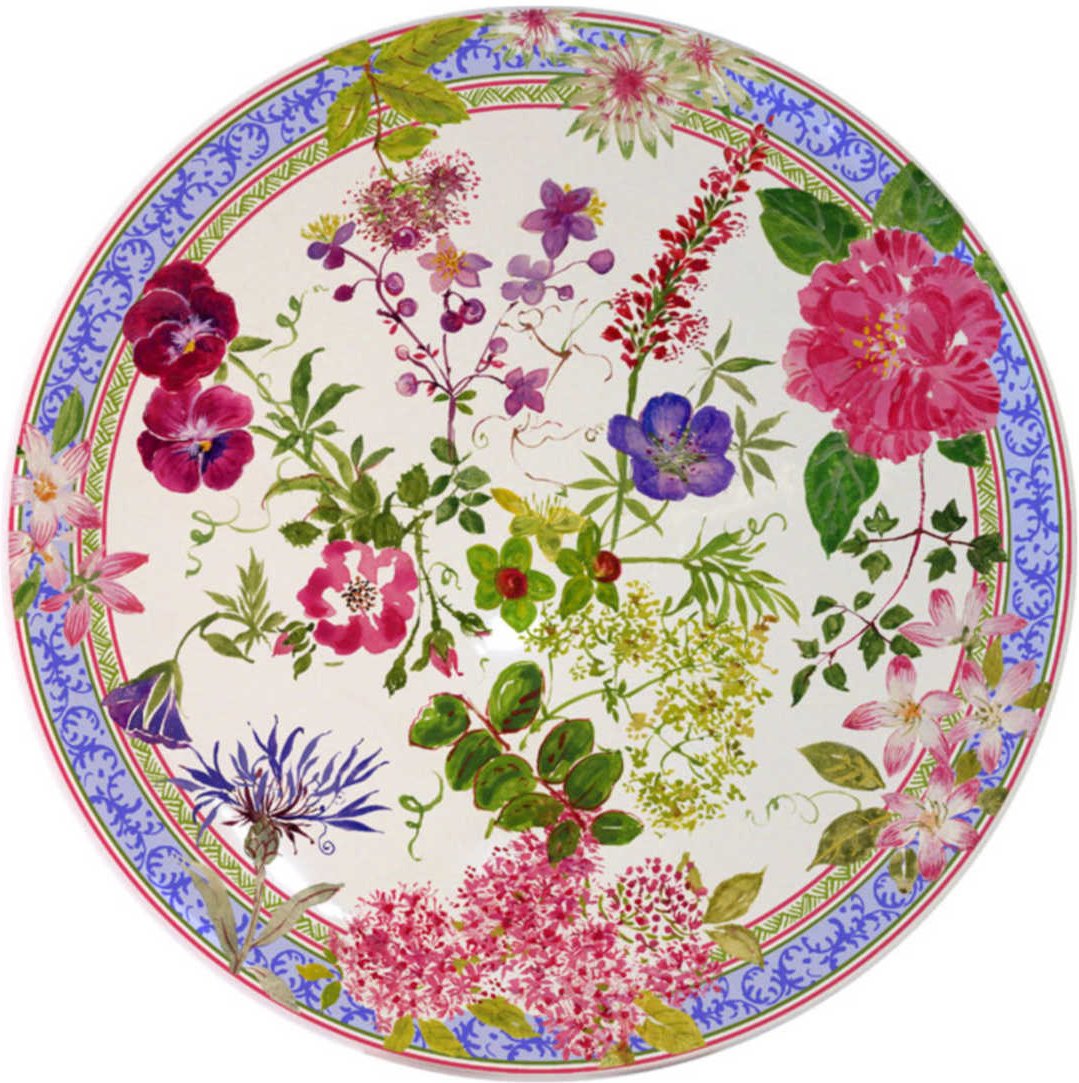 Gien 'Millefleurs' Kuchenplatte 30 cm