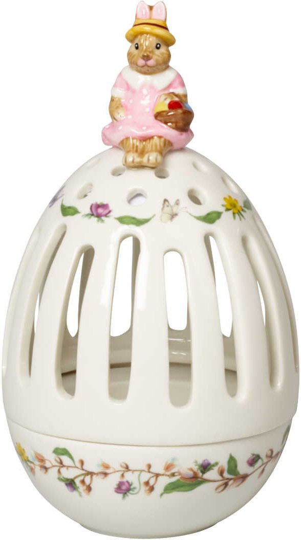 Villeroy & Boch Bunny Tales Teelichthalter Ei Anna d: 9 cm / h: 16 cm