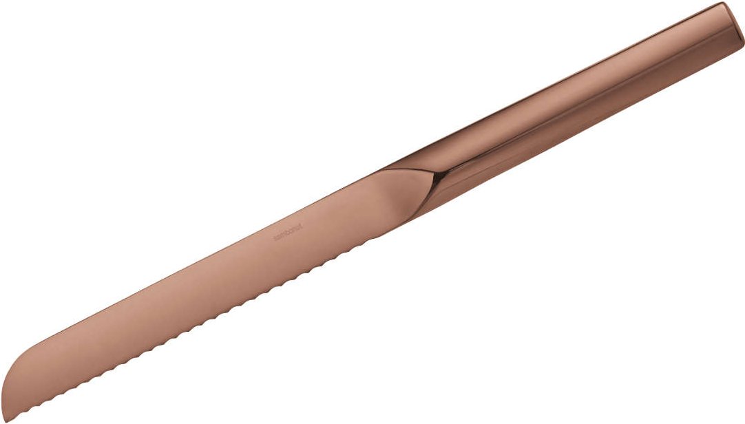 Sambonet Living - Edelstahl / PVD Kupfer Panettonemesser 32 cm