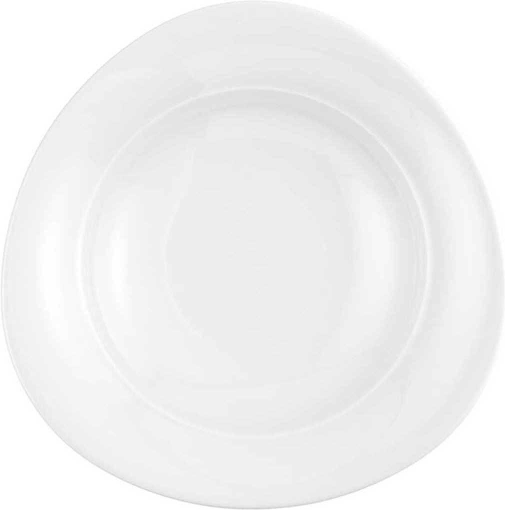 Seltmann Weiden Trio Weiß Suppenteller 23,5 cm