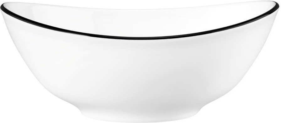 Seltmann Weiden Modern Life Black Line Suppenschale oval 16 cm