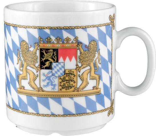 Seltmann Weiden Compact Bayern Becher stapelbar 0,27 L