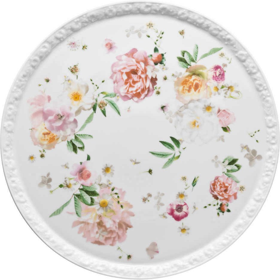 Rosenthal Maria Pink Rose Tortenplatte 31,5 cm