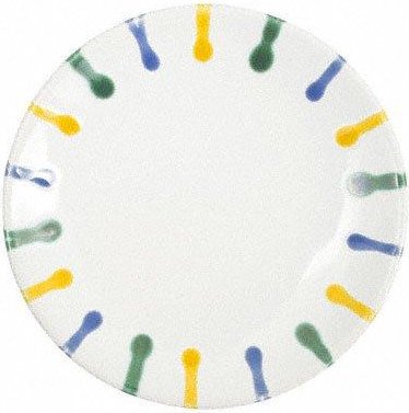 Gmundner Keramik Buntgeflammt Untertasse Cup 15 cm