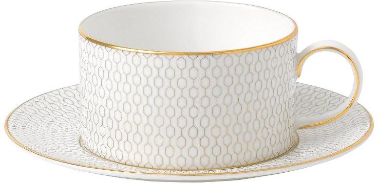 Wedgwood Arris Kaffeetasse / Teetasse 0,18 L mit Untertasse 2-tlg.