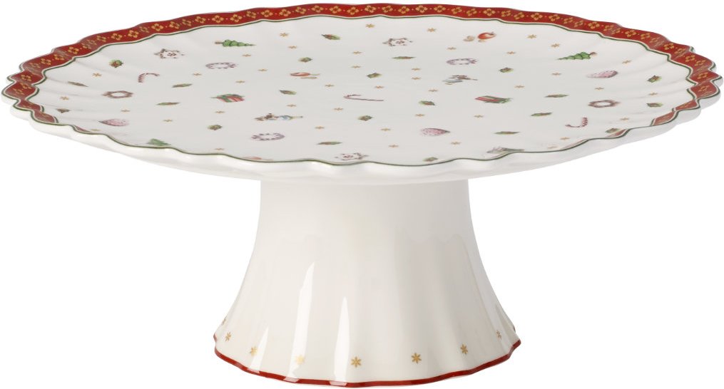 Villeroy & Boch Toy's Delight Kuchenplatte auf Fuß groß 28 cm