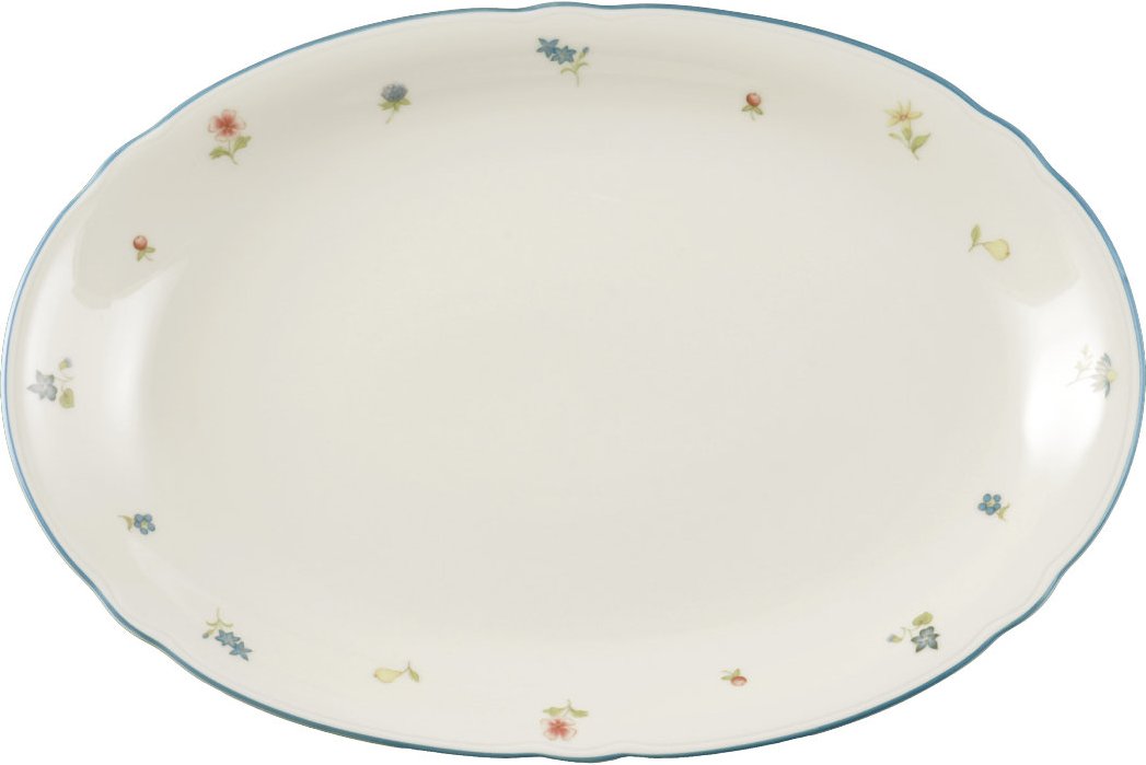 Seltmann Weiden Marie-Luise Streublume Platte oval 31 cm