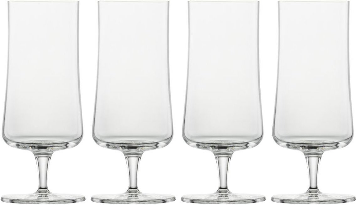 Schott Zwiesel Beer Basic Pilsglas mit Moussierpunkt Set 4-tlg. 0,30 L