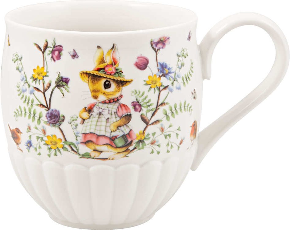 Villeroy & Boch Spring Fantasy Becher mit Henkel Familie 0,44 L