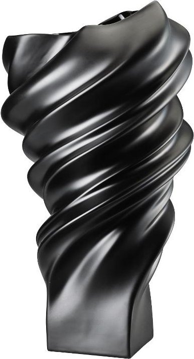 Rosenthal studio-line Squall Vase schwarz matt 32 cm