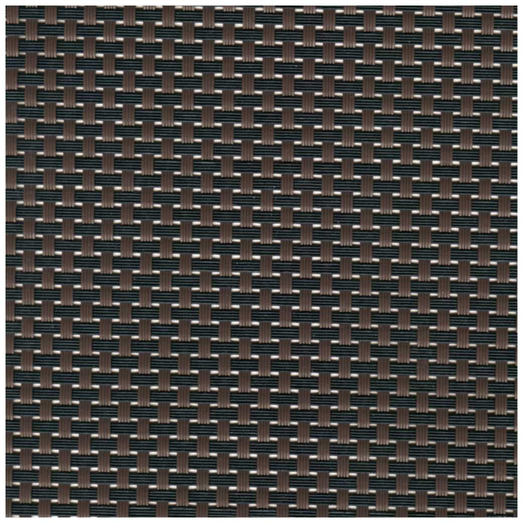 Sambonet Linea Q Tischsets Tischset 1 tlg. braun/schwarz 42x33 cm