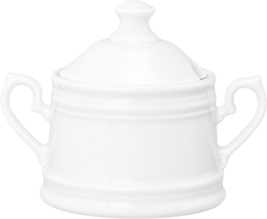 Tettau Worpswede Weiß Zuckerdose 0,25 L