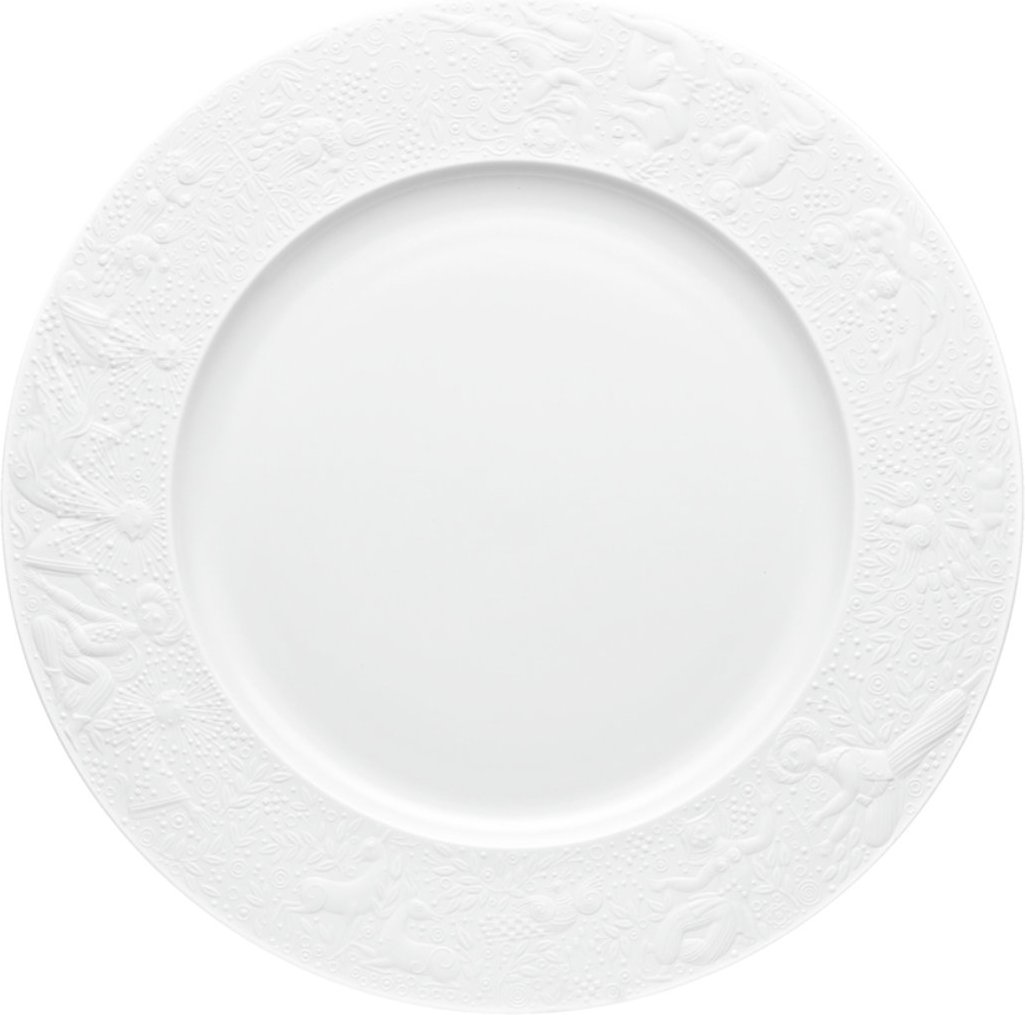 Rosenthal studio-line Zauberflöte Weiß Platte rund 32 cm
