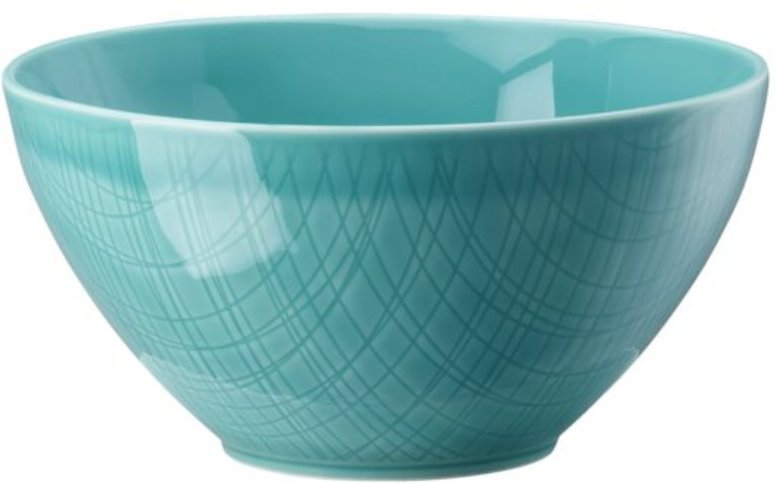 Rosenthal Mesh Aqua Schale hoch 18 cm