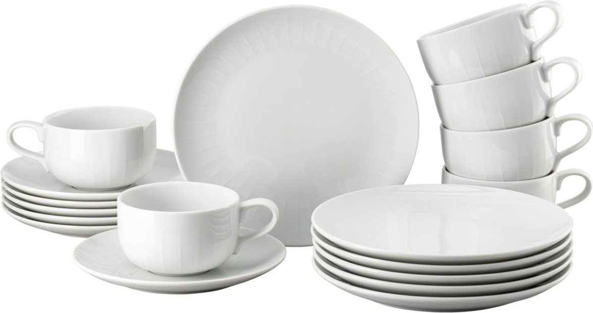 Rosenthal Joyn Weiß Kaffee-Set 18-tlg.