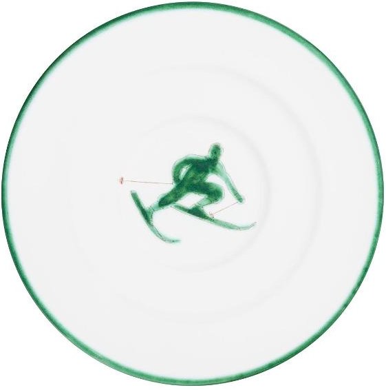 Gmundner Keramik Toni Grün Kaffee-Untertasse Gourmet 16 cm