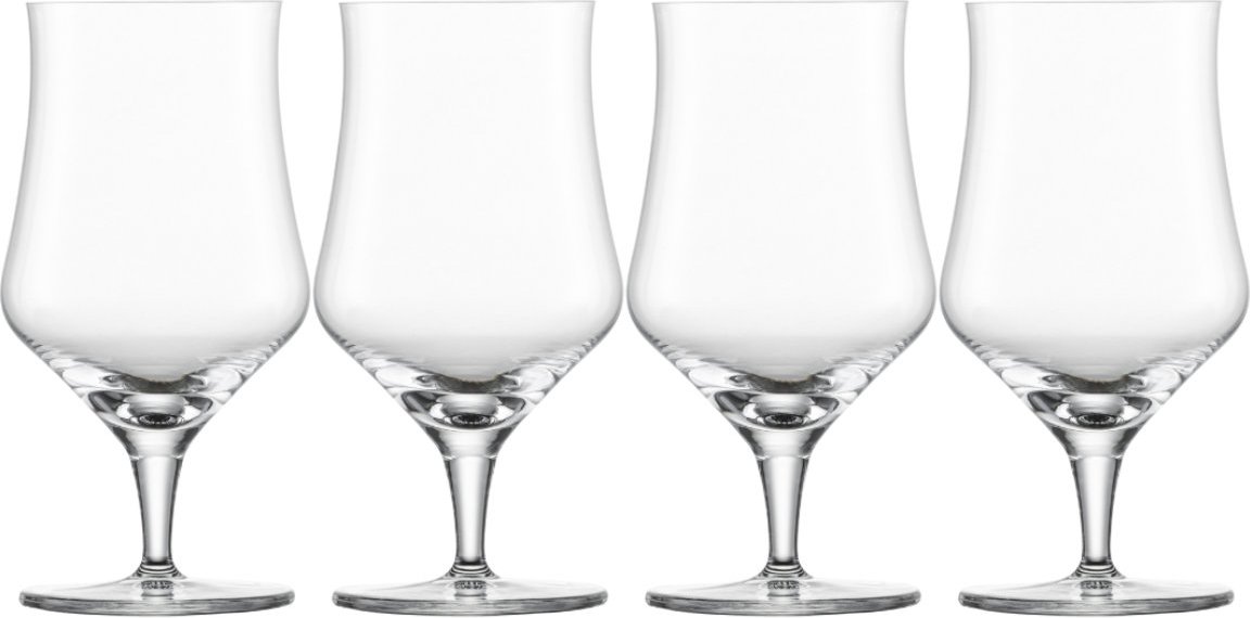 Schott Zwiesel Beer Basic Universalglas mit Moussierpunkt Set 4-tlg. 0,45 L